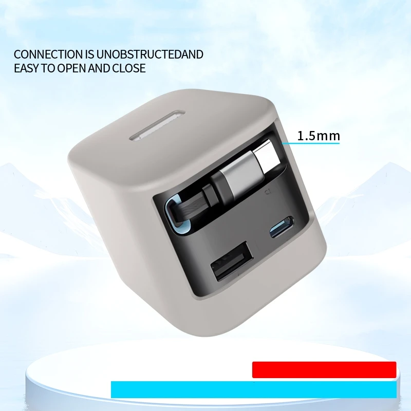Силиконовый защитный чехол для зарядного устройства cuktech cp6 67 вт - Фотография_3