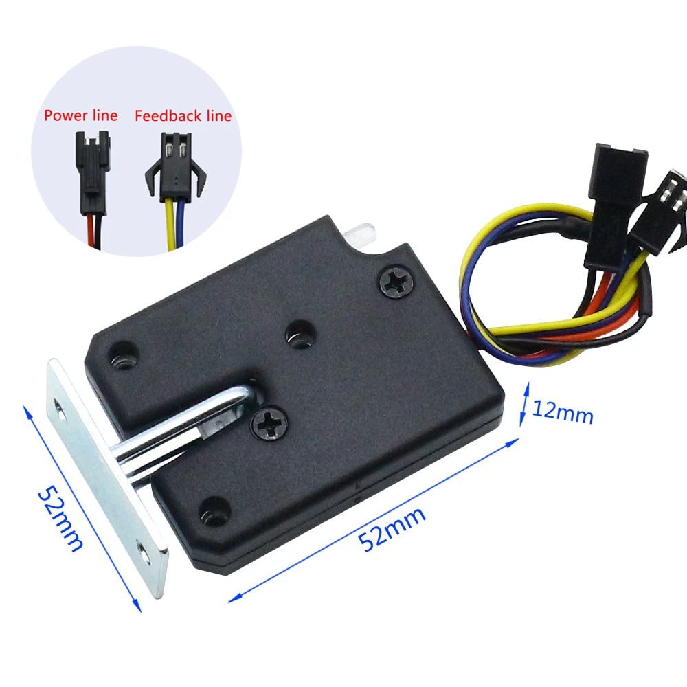 Маленький замок с титановым проводом dc3v5v12v - Фотография_3