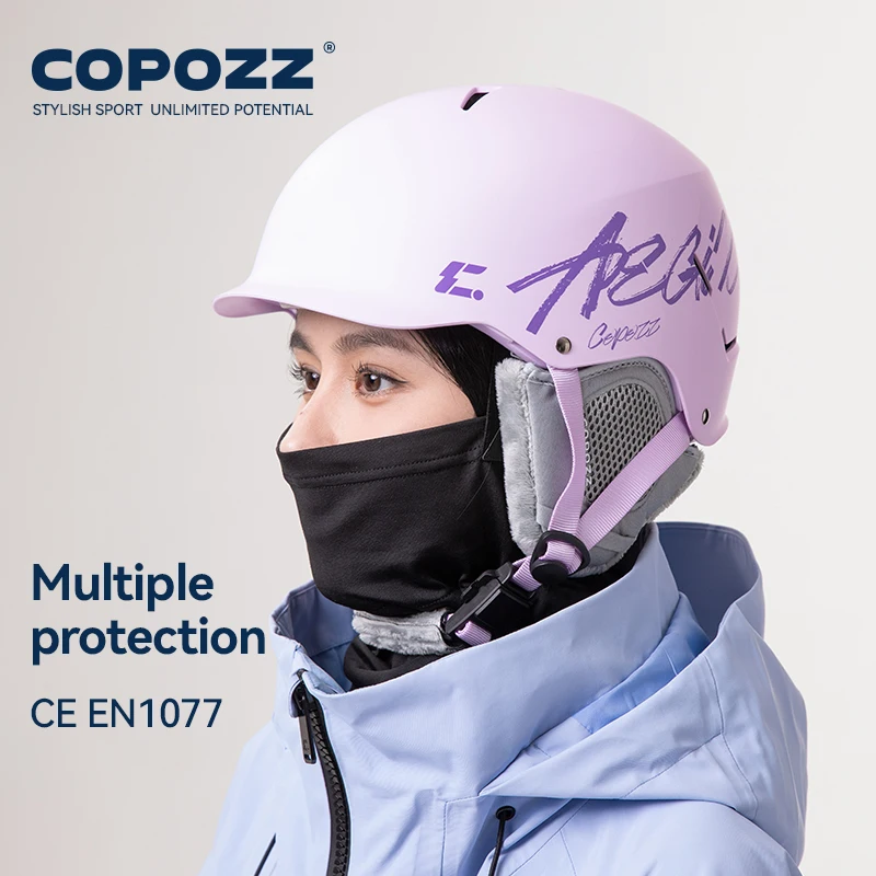 Лыжный шлем с сертификатом copozz