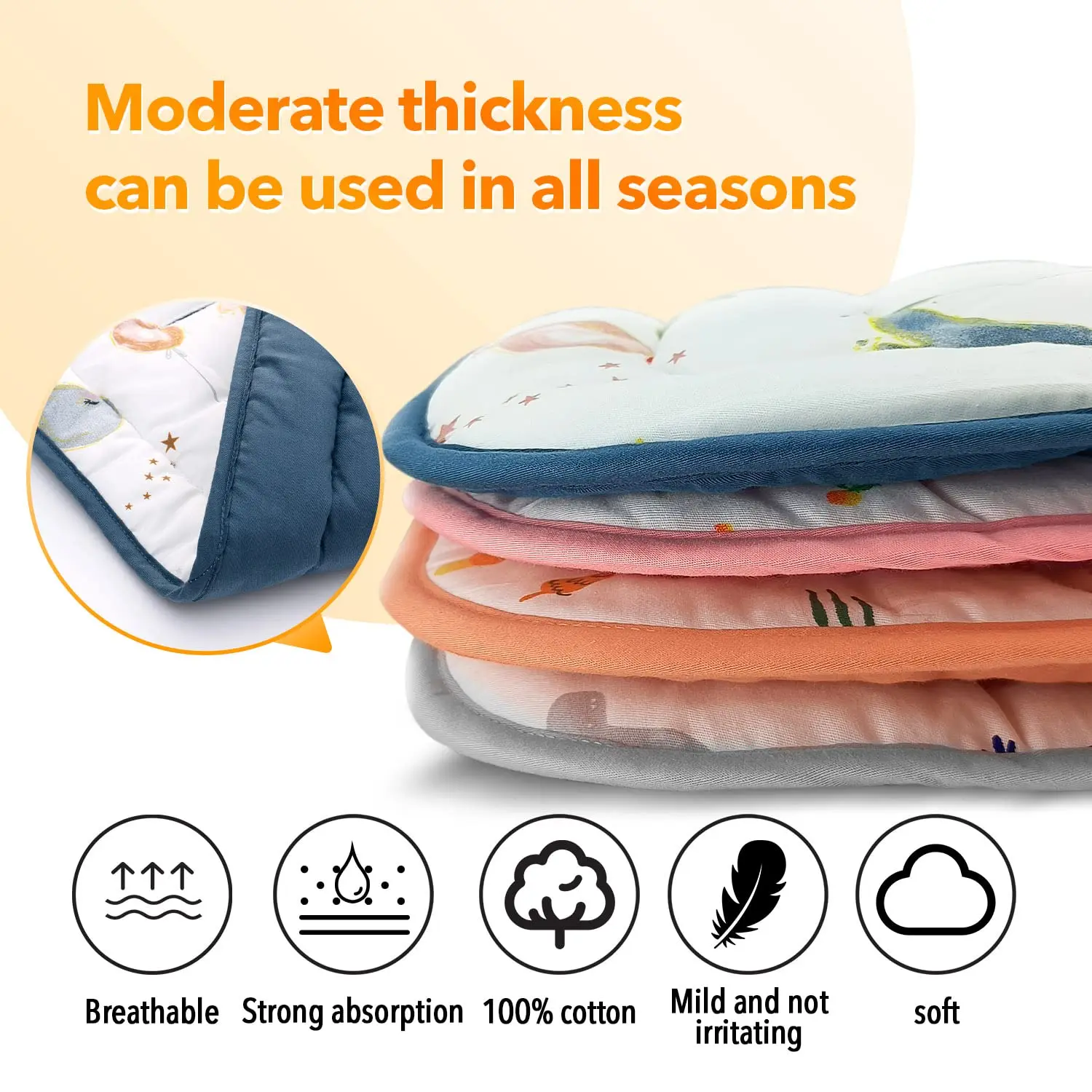 Подушка для сиденья коляски - Фотография_4