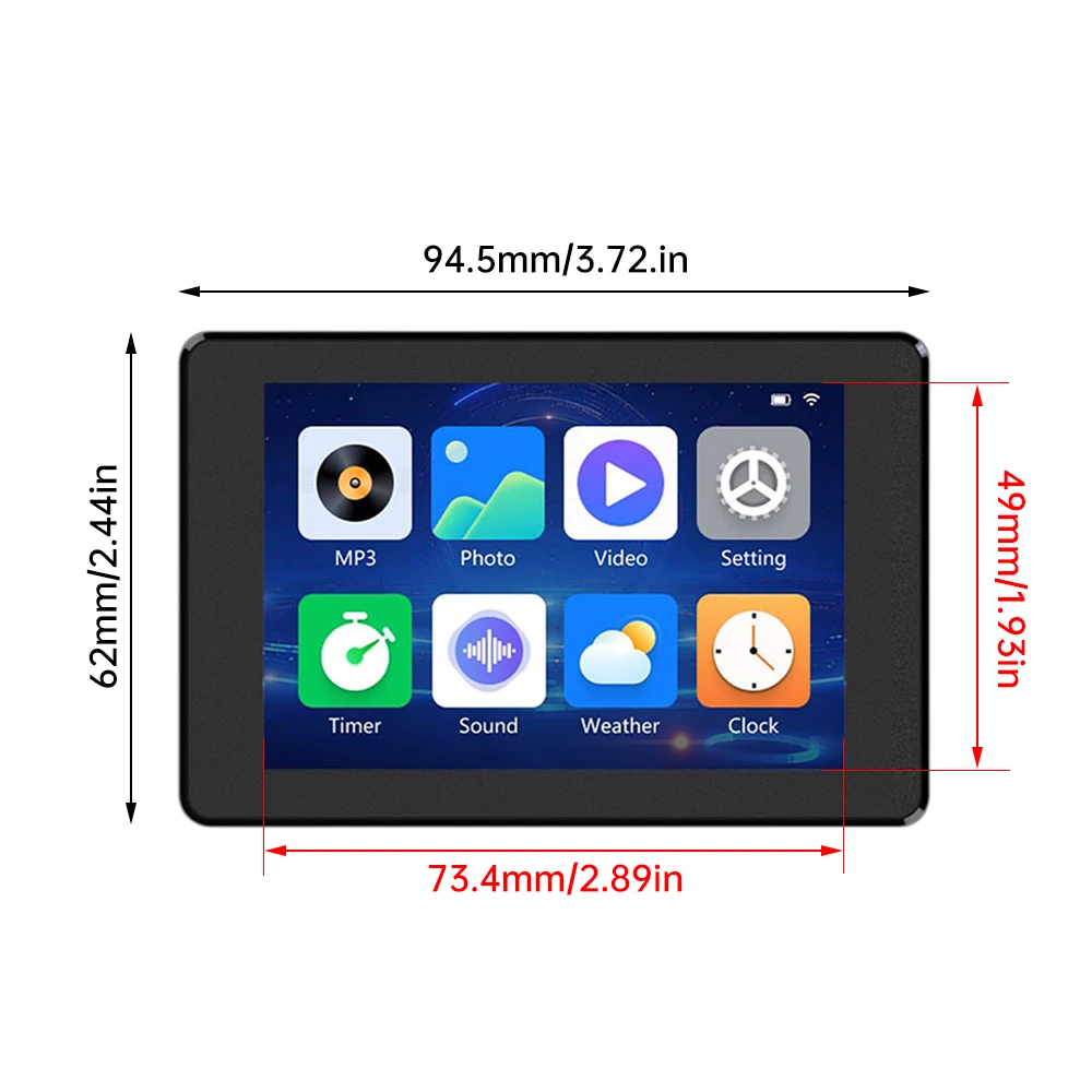 Esp32-s3 3,5-дюймовый емкостный - Фотография_2