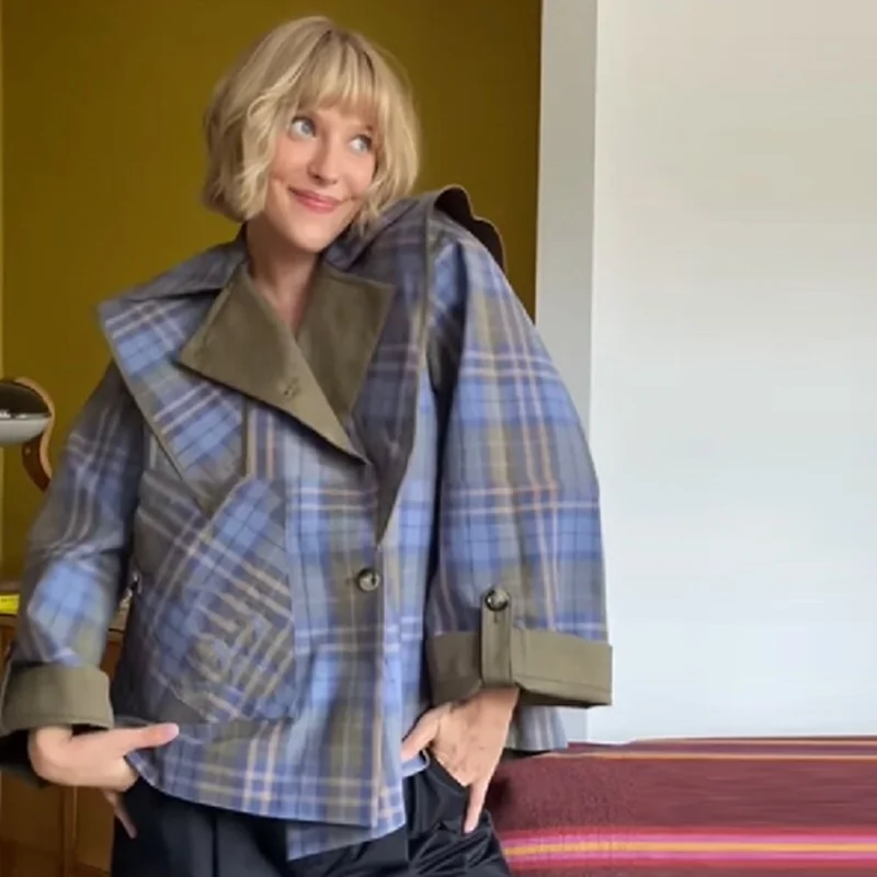 Стильное двустороннее пальто - Фотография_2