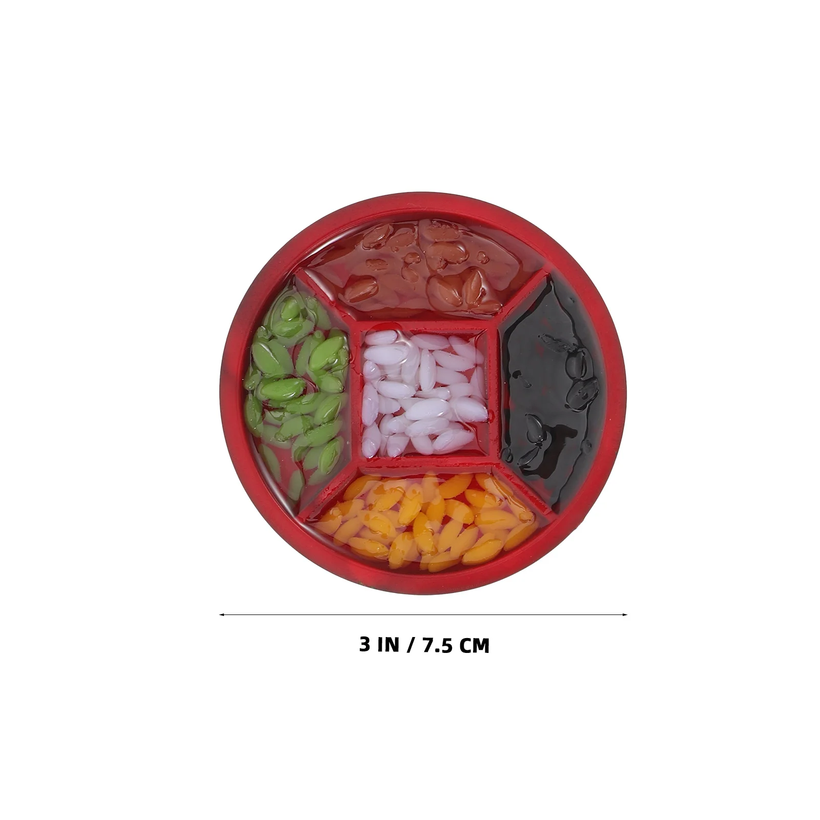 Миниатюрная коробка с фруктовой тарелкой - Фотография_4