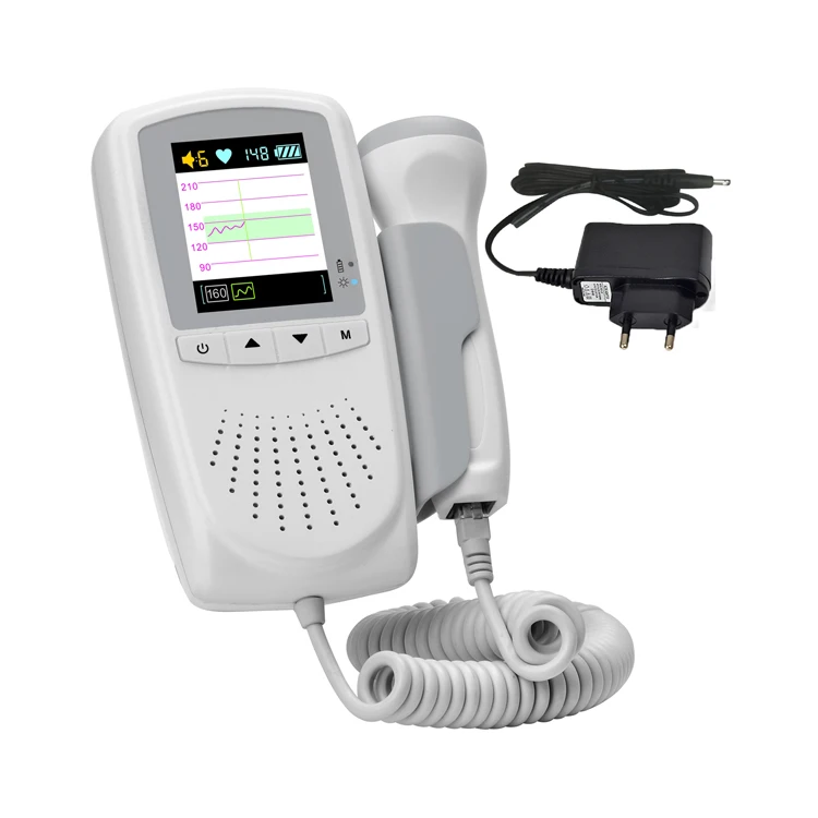 Цветной дисплей сердце плода медицинский