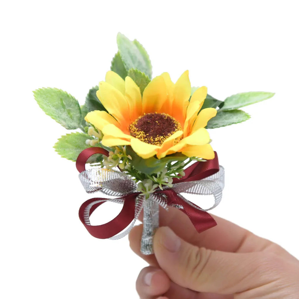 810 брошь с подсолнухом - Фотография_4