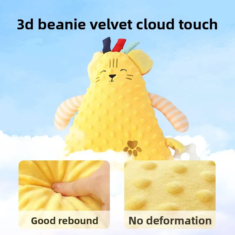 Детское успокаивающее полотенце можно укусить ребенка для сна - Фотография_2