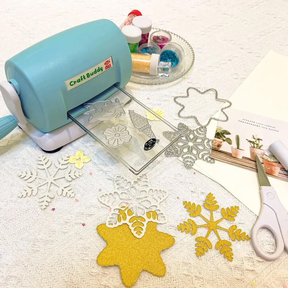 5-цветная машина для высечки и тиснения для скрапбукинга craft buddy