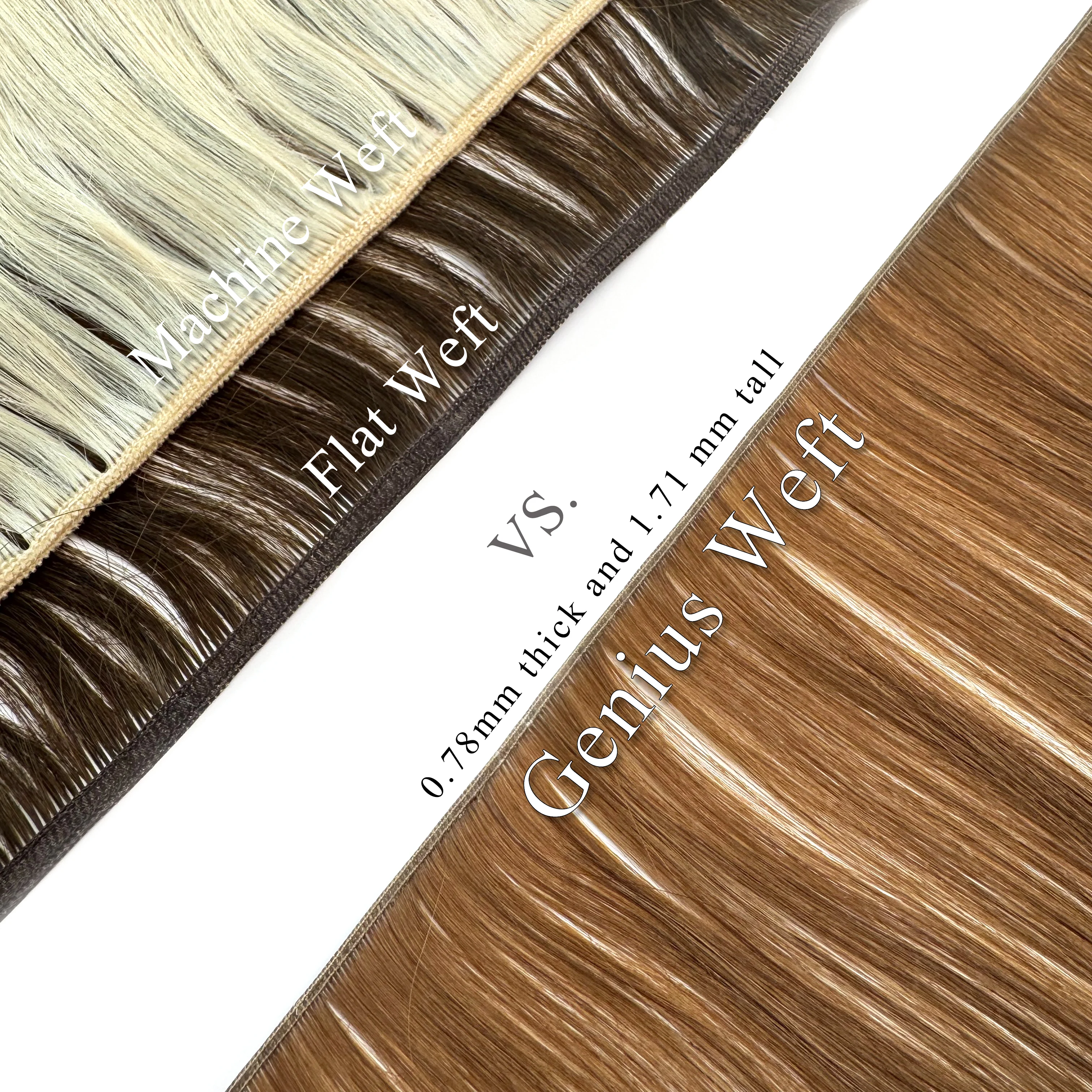 100% натуральные человеческие волосы remy genius weft - Фотография_6