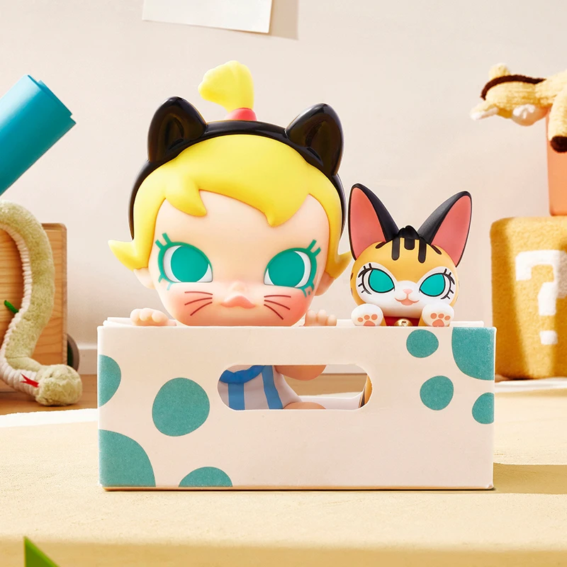 Фигурки серии pop mart baby molly & baby tabby - Фотография_4