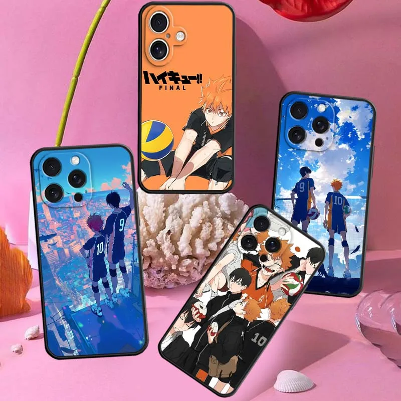 Крутой аниме haikyu для apple iphone 16