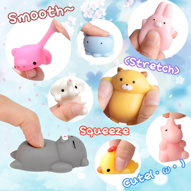 Kawaii squishies mochi anima мягкие - Фотография_4