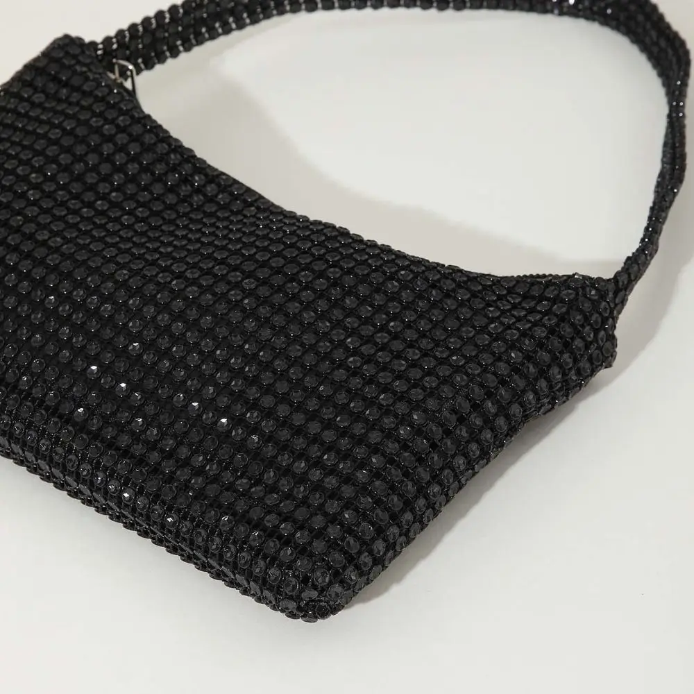 Блестящая вечерняя банкетная сумка в стиле ретро - Фотография_2