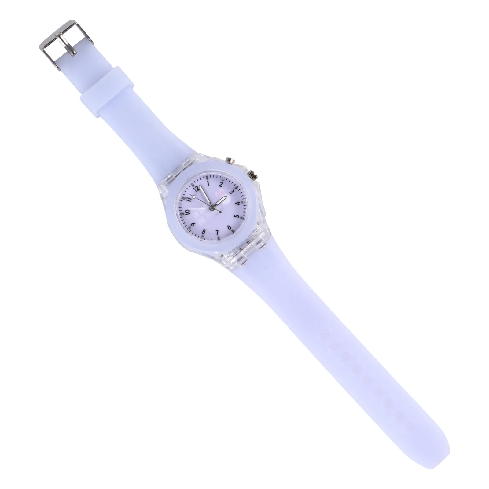 Светящиеся часы с рисунком из мультфильма и регулируемым ремешком - Фотография_2