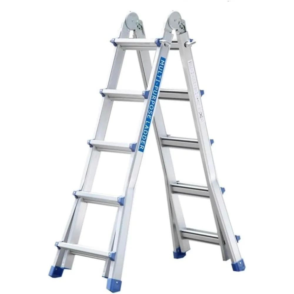 Escalera articulada plegable telescópica