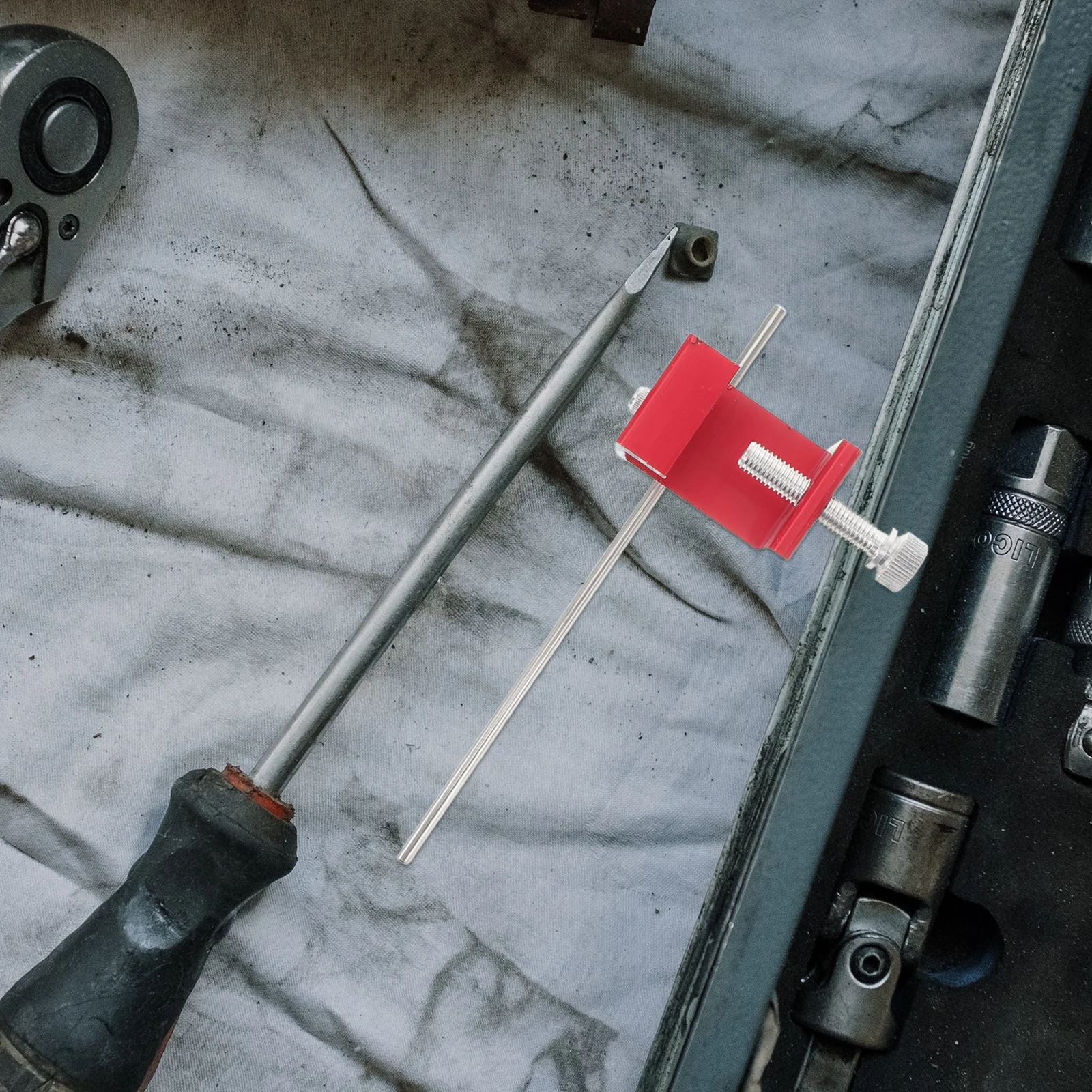 Инструмент для выравнивания цепи для мотоциклов и квадроциклов - Фотография_5