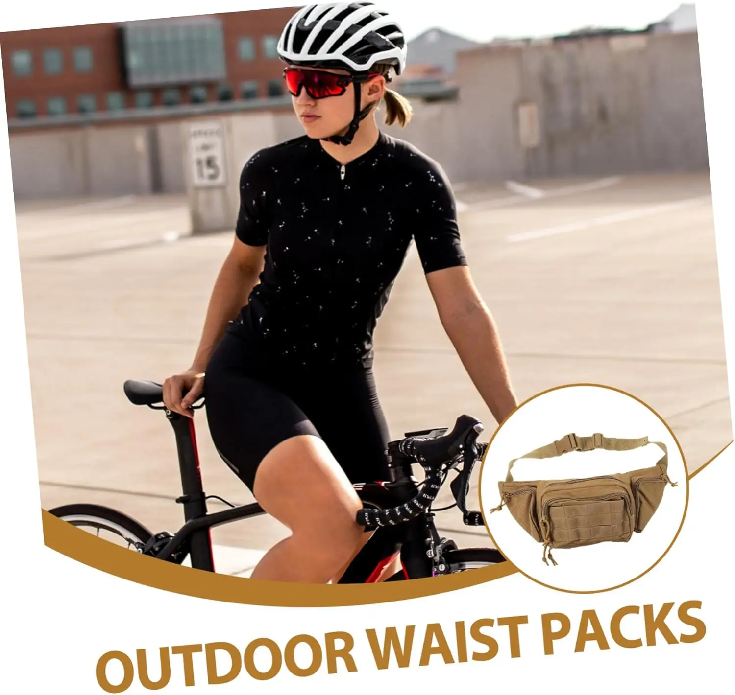 Toyandona многофункциональная уличная поясная сумка для мужчин - Фотография_3