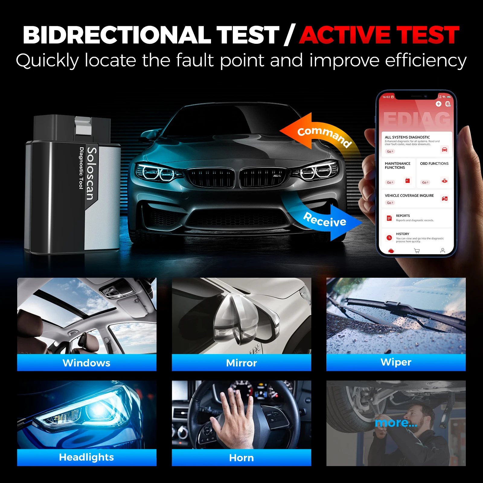 Сканер kingbolen soloscan obd2 для bmw - Фотография_3
