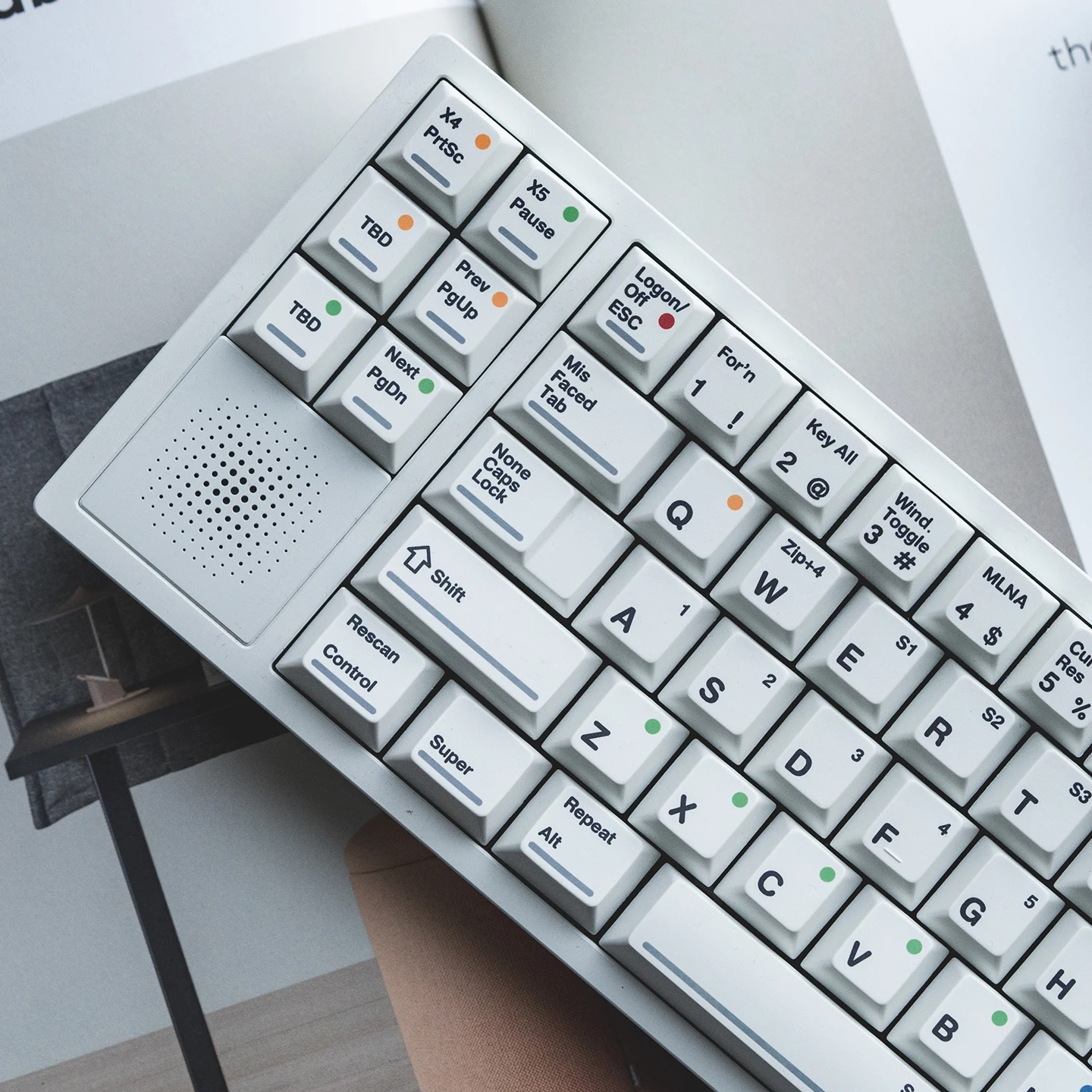 Колпачки для клавиш fbb sbk ultra black pbt sublimation swk ultra white 1 - Фотография_5