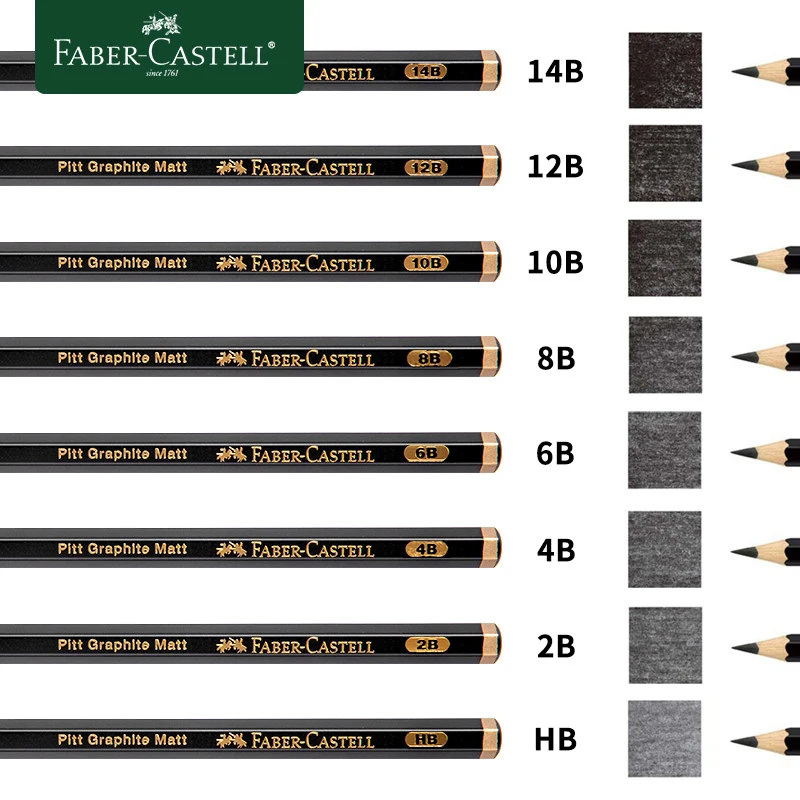 Faber-castell матовый эскиз карандаш