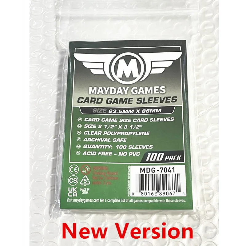 100 рукавов для настольных игр mayday - Фотография_3