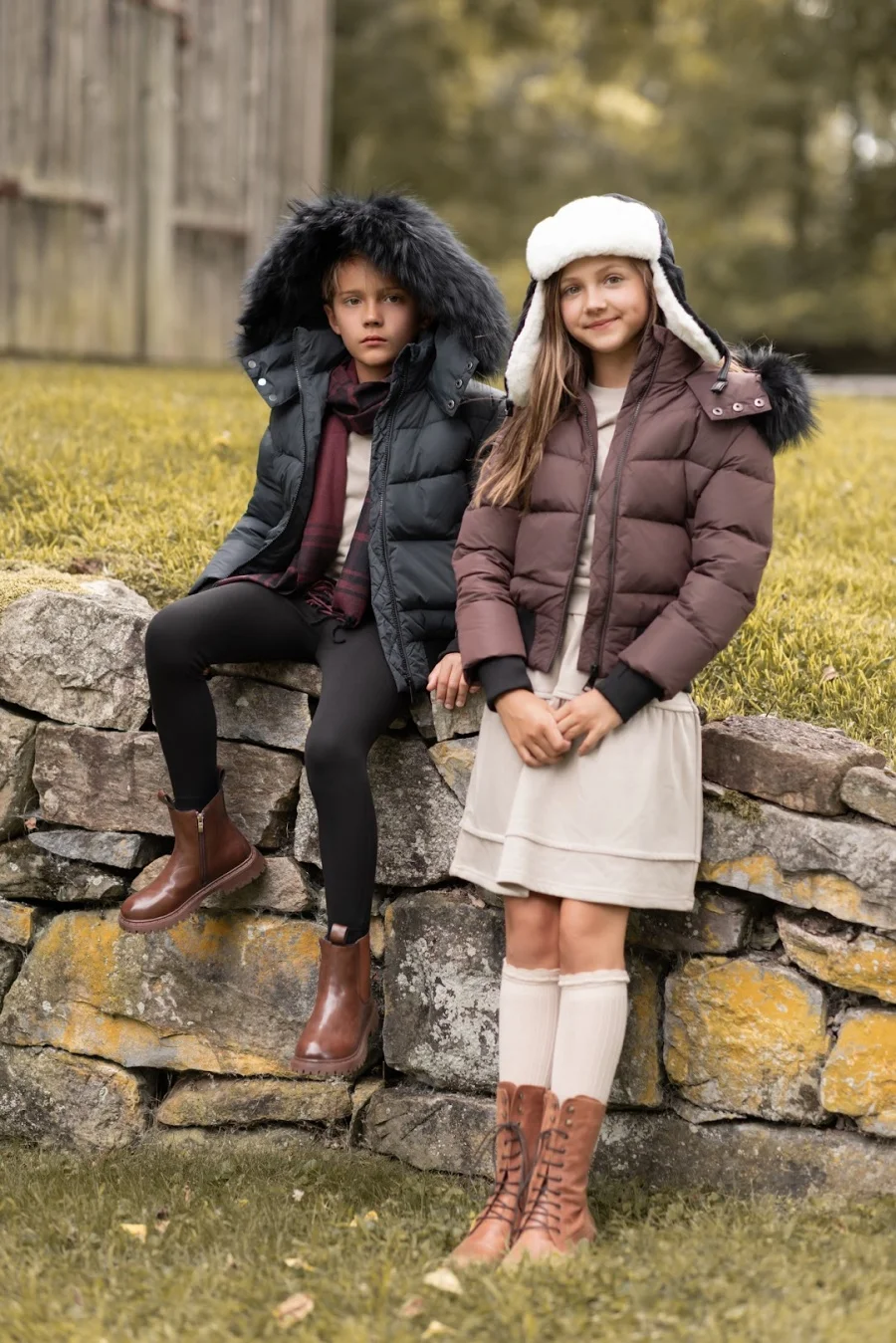 Зимний дизайн, детский пуховик - Фотография_2