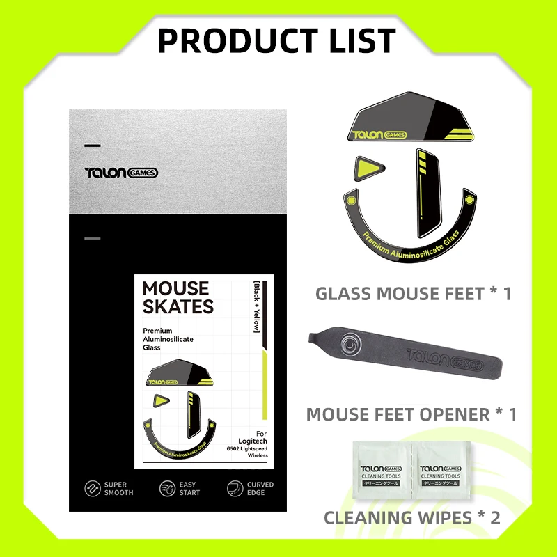 Стеклянные ножки для мыши talongames - Фотография_6