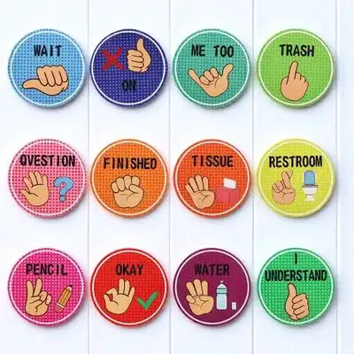 Жест плакат в стиле бохо