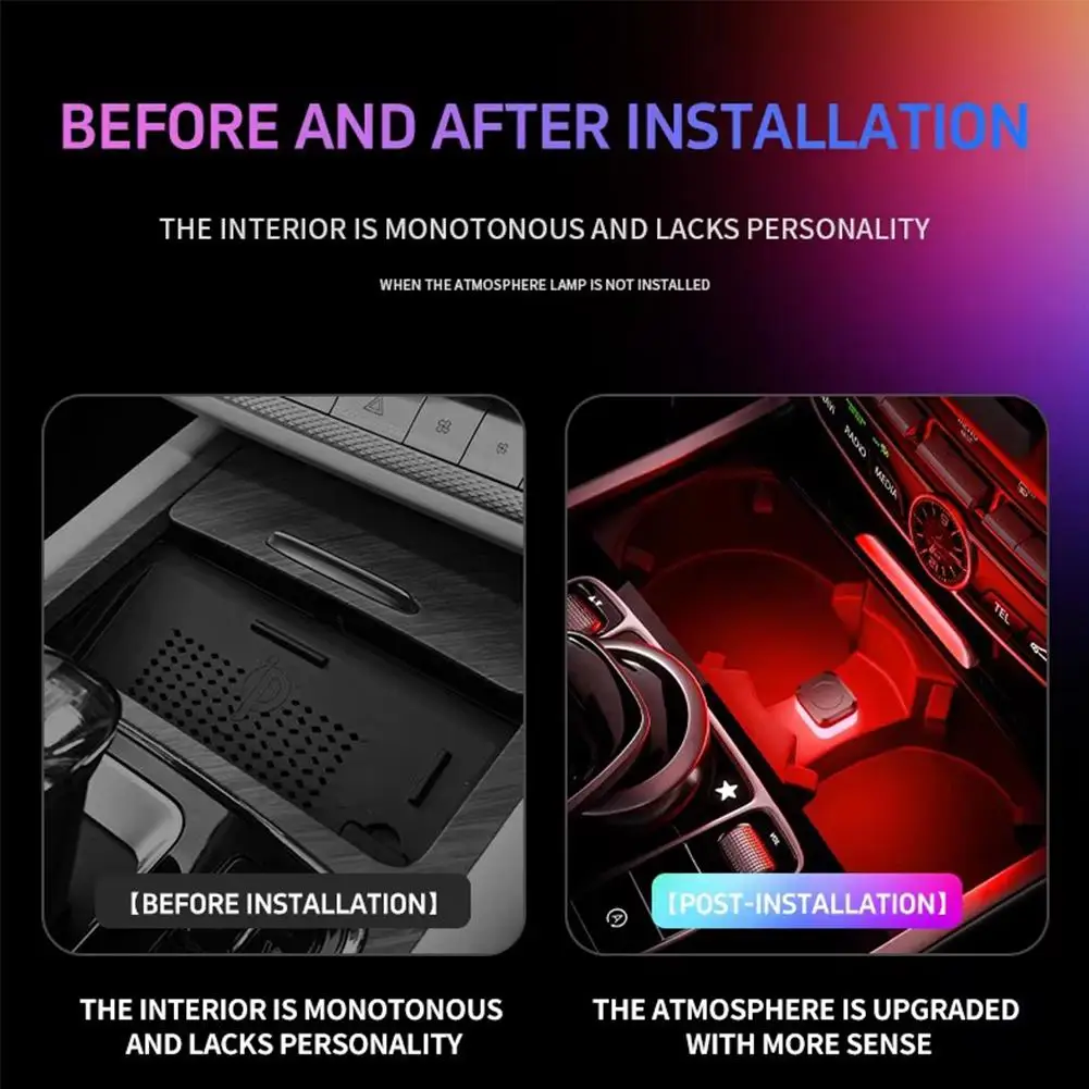 Новый универсальный usb-светильник для салона автомобиля - Фотография_5