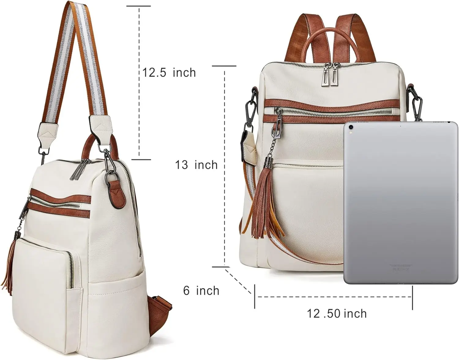 Opage кожаный рюкзак-кошелек для - Фотография_6