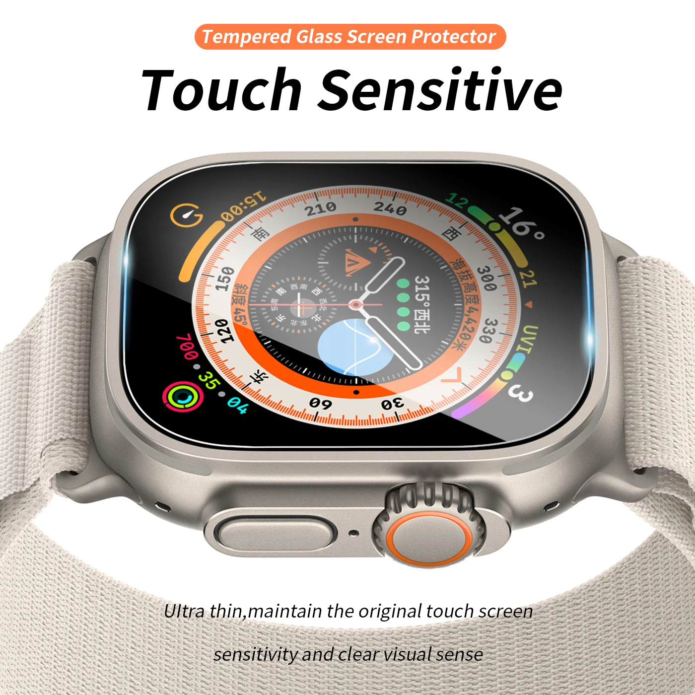Защитная пленка для экрана apple watch ultra 49 мм - Фотография_4