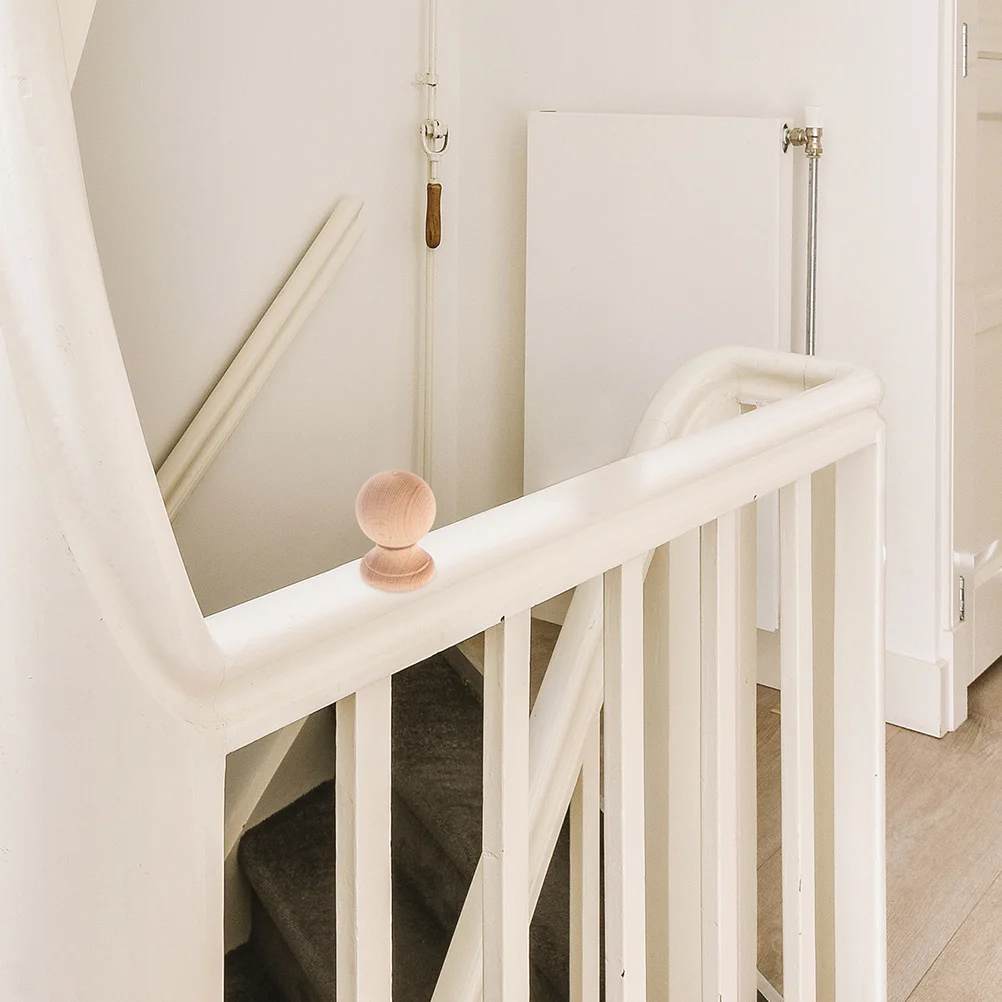 Шариковый наконечник из цельного дерева для мебели - Фотография_2