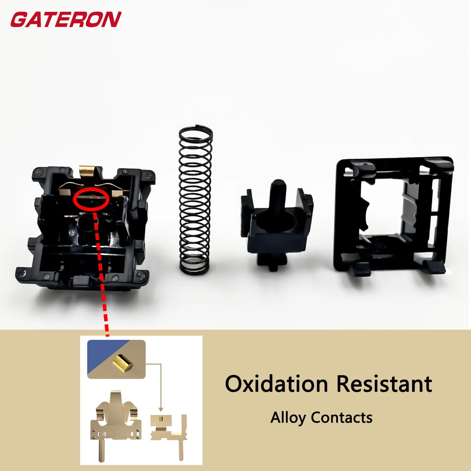 Переключатели gateron oil king 3.0 для механической клавиатуры - Фотография_5