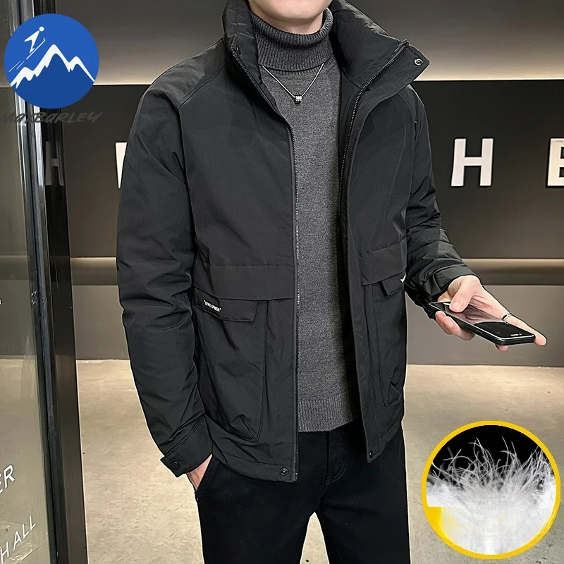 Мужской пуховик maxbarley 2025 - Фотография_4