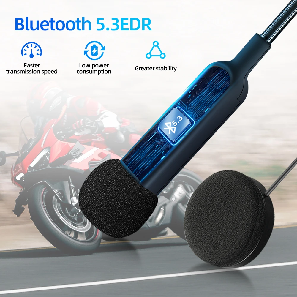 Bluetooth-гарнитура bt30 для мотоциклетного шлема - Фотография_2