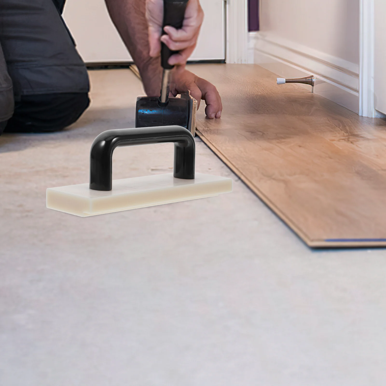 Нейлоновый инструмент для нарезания резьбы с ручкой для установки пола - Фотография_2