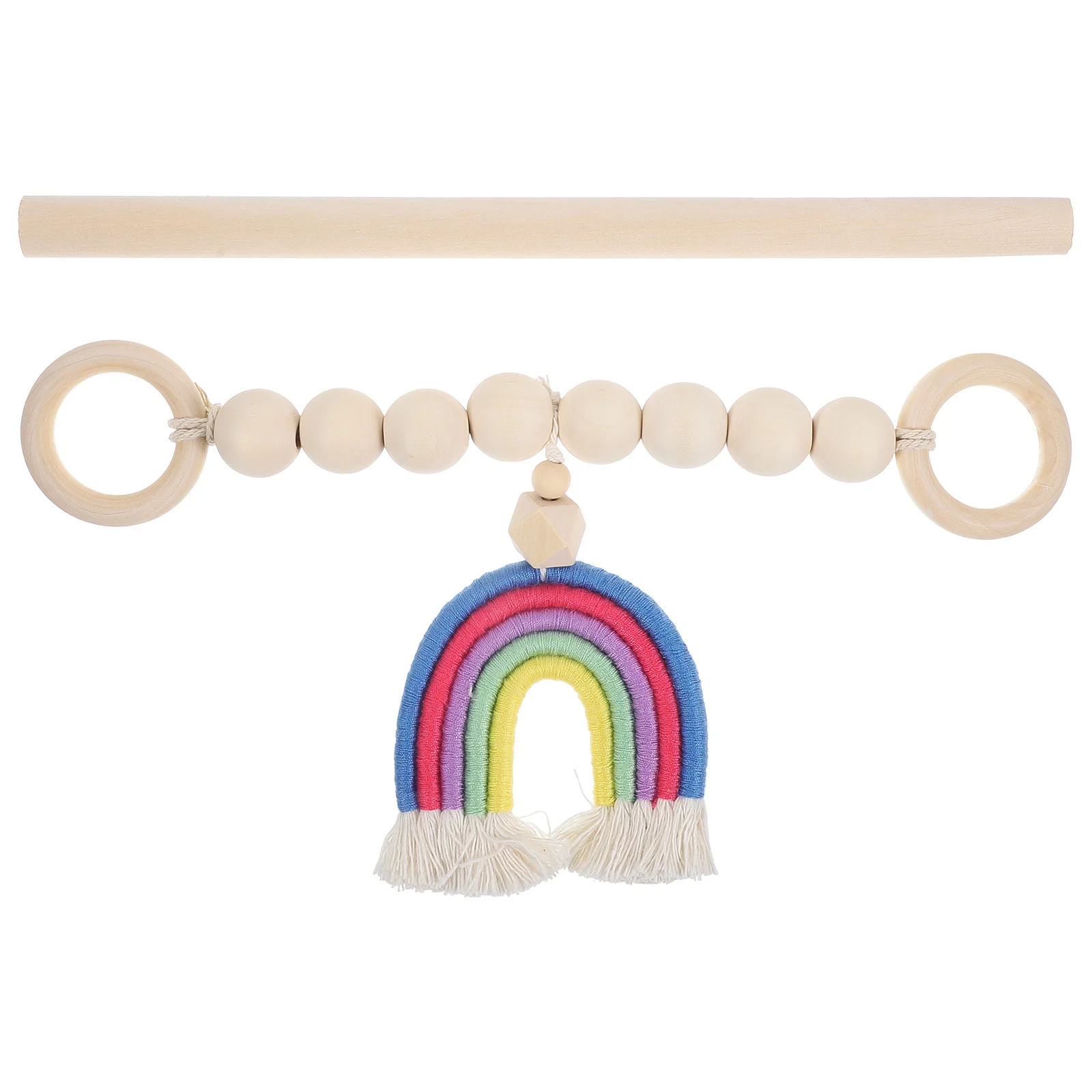 Радужная кисточка из бисера - Фотография_5