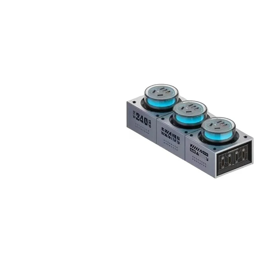 Зарядное устройство gan для мобильного телефона мощностью 240 вт