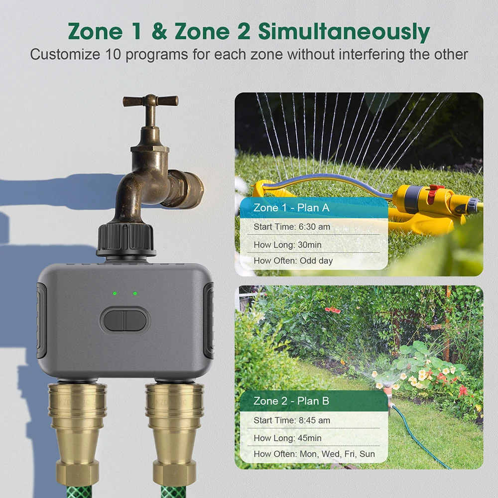Tuya smart zigbee таймер полива - Фотография_2