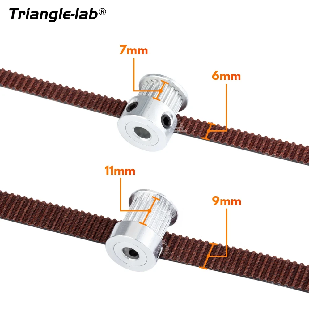 Trianglelab ремень gates 2gt синхронный - Фотография_5
