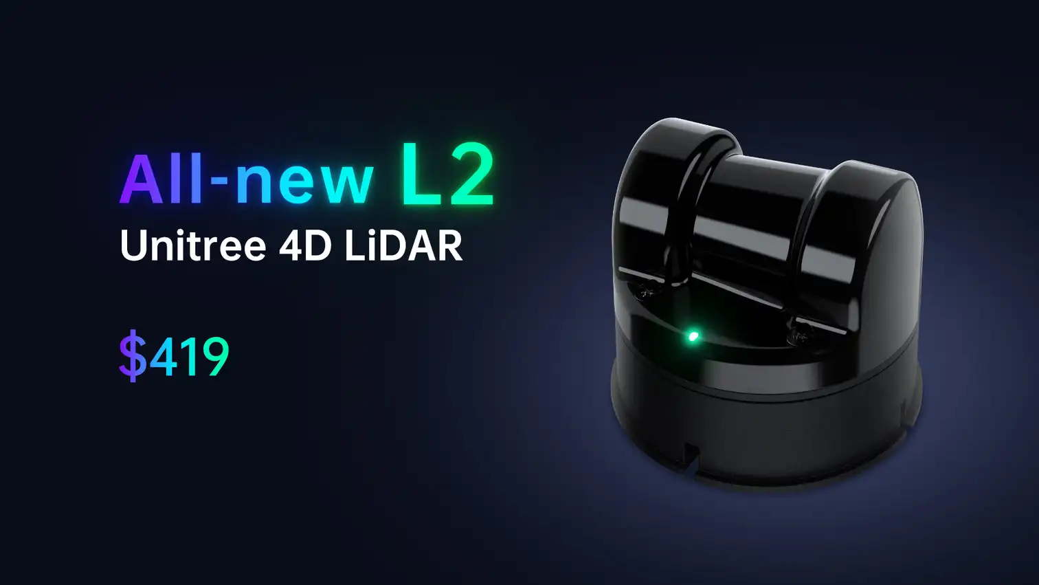 Unitree 4d lidar l2 3d лазер радарная - Фотография_3