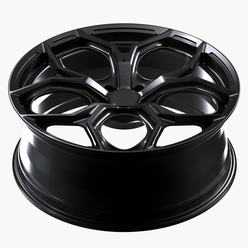 Oem индивидуальные матовые черные диски 5x120 5x114 - Фотография_4