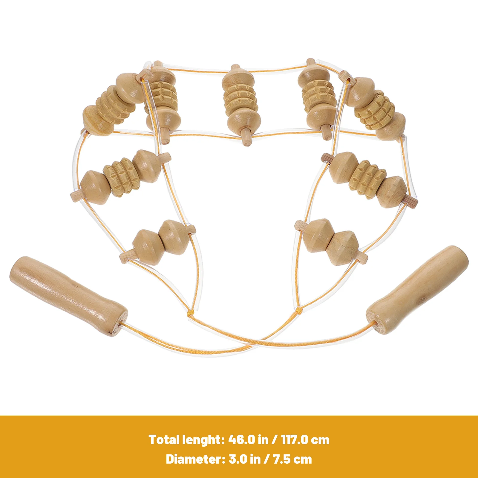 Деревянный ролик для мышц спины - Фотография_4