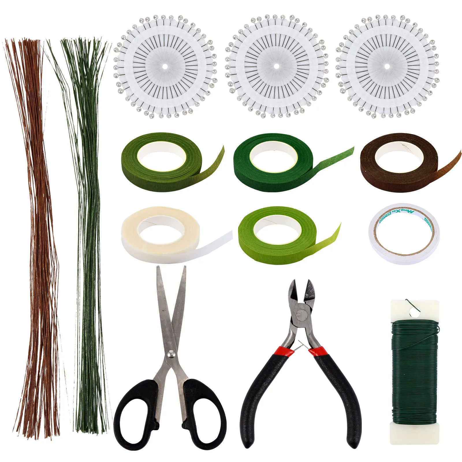 1 комплект инструментов для упаковки цветов с двухсторонней лентой - Фотография_4