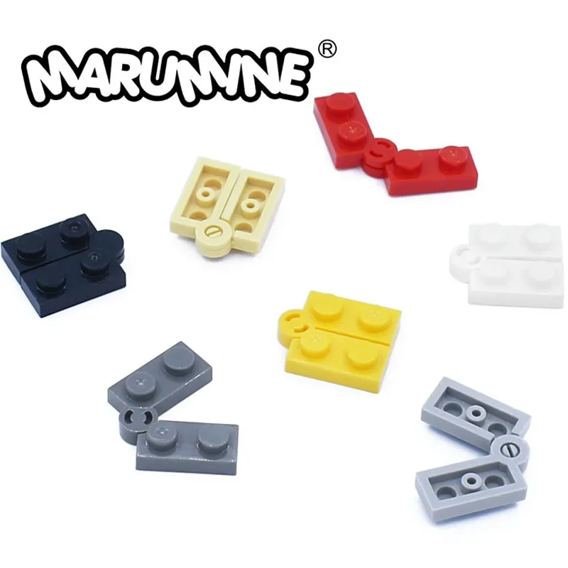 Marumine 1x2 шарнирная пластина 1x4 поворотная защелка 20 шт