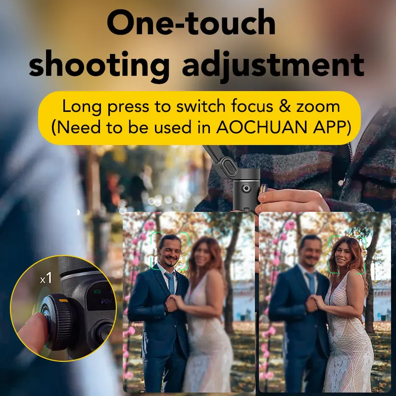 Aochuan smart x2 ai 3-осевой стабилизатор - Фотография_4