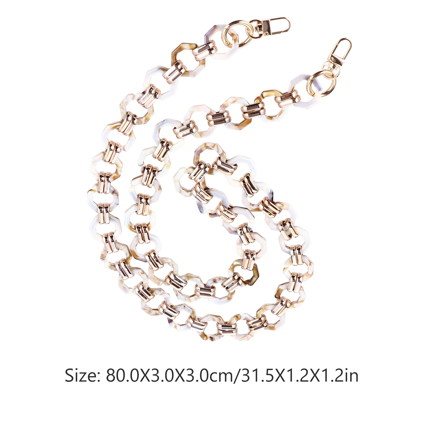 Ретро полимерная цепочка - Фотография_4