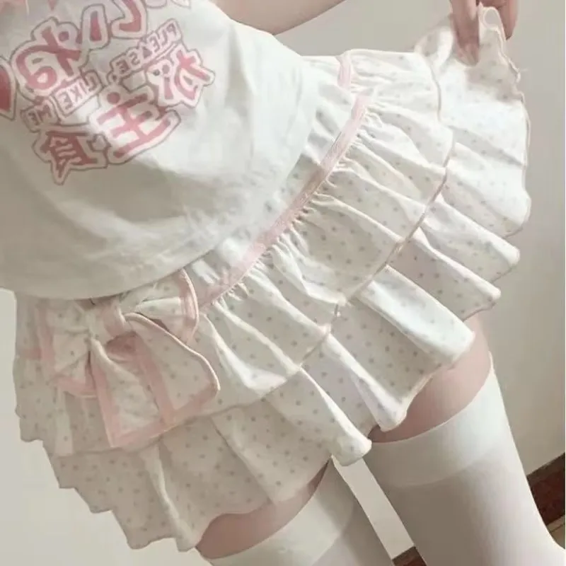 Deeptown harajuku y2k лолита мини-юбка