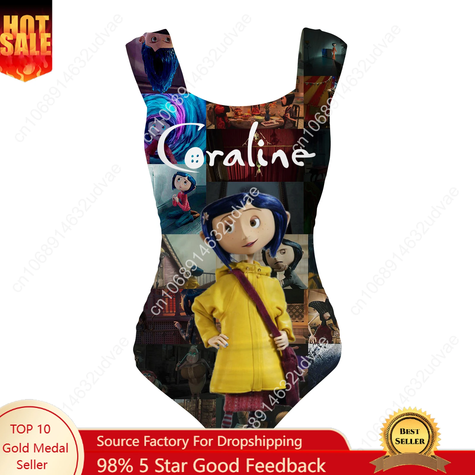 Coraline the secret door купальник