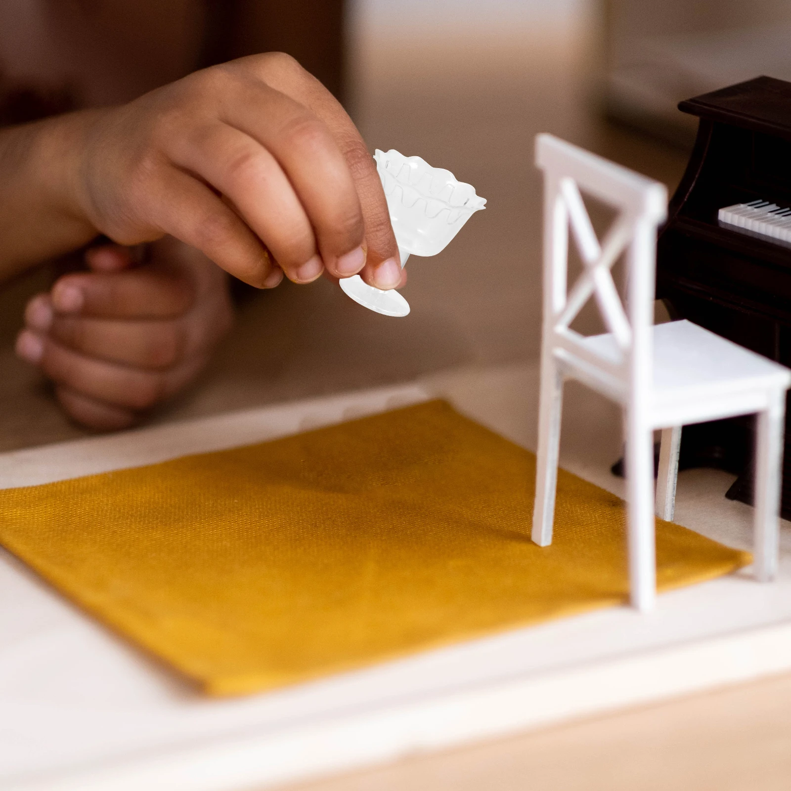 5 пакетов, имитация прозрачной чашки для кофе - Фотография_5