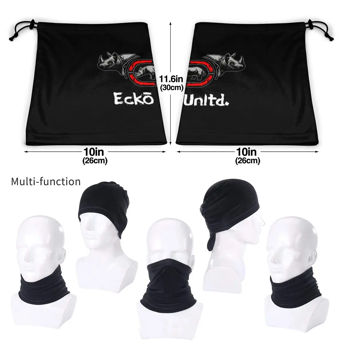 Ecko unltd гетры для шеи из микрофибры - Фотография_4
